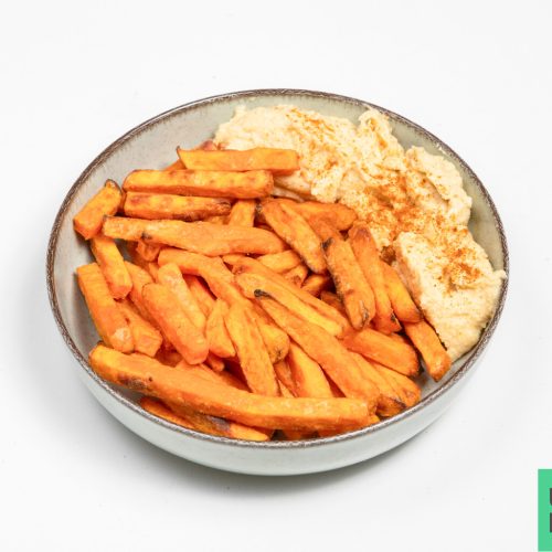 Batata con Humus casero en Paracuellos